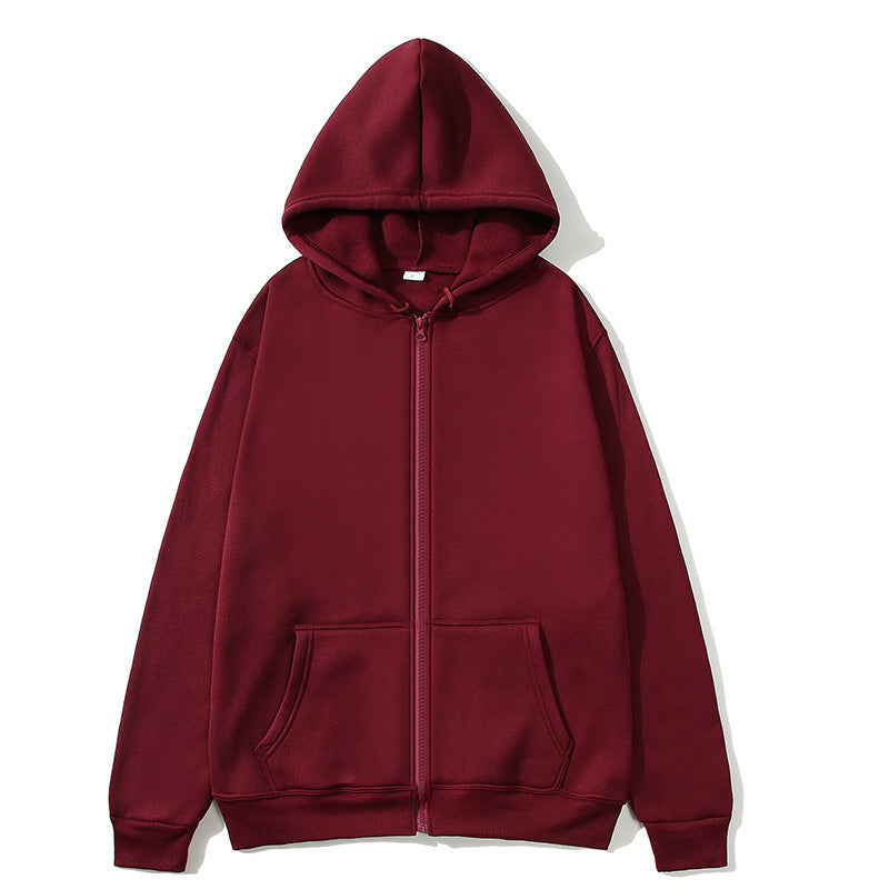 Zipper Cardigan Hoodie For Both Men And Women