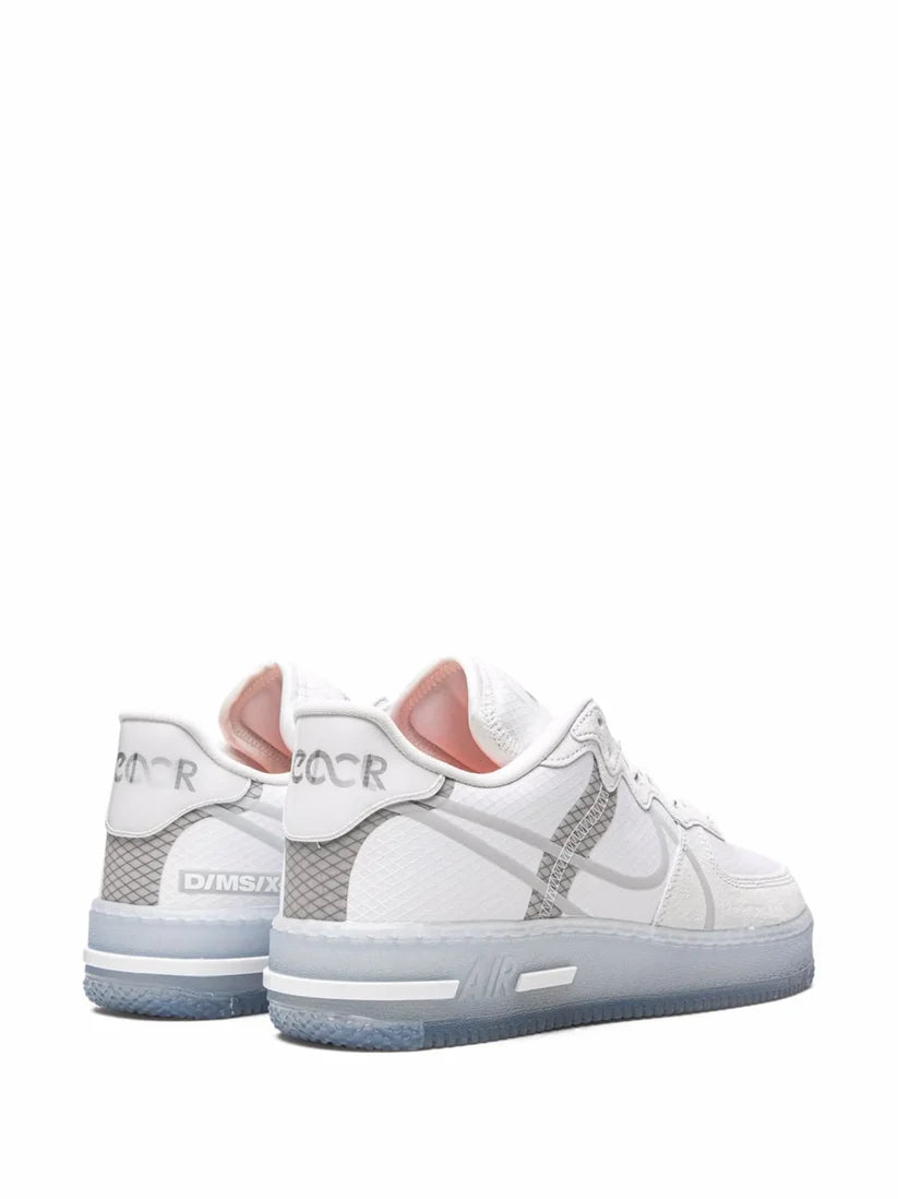 Air Force 1 React QSWhite/ Light Bone-Sail-Rush Coral sneakers