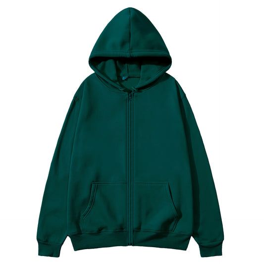 Zipper Cardigan Hoodie For Both Men And Women