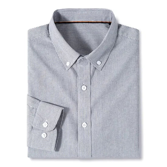Spring long striped sleeved shirt