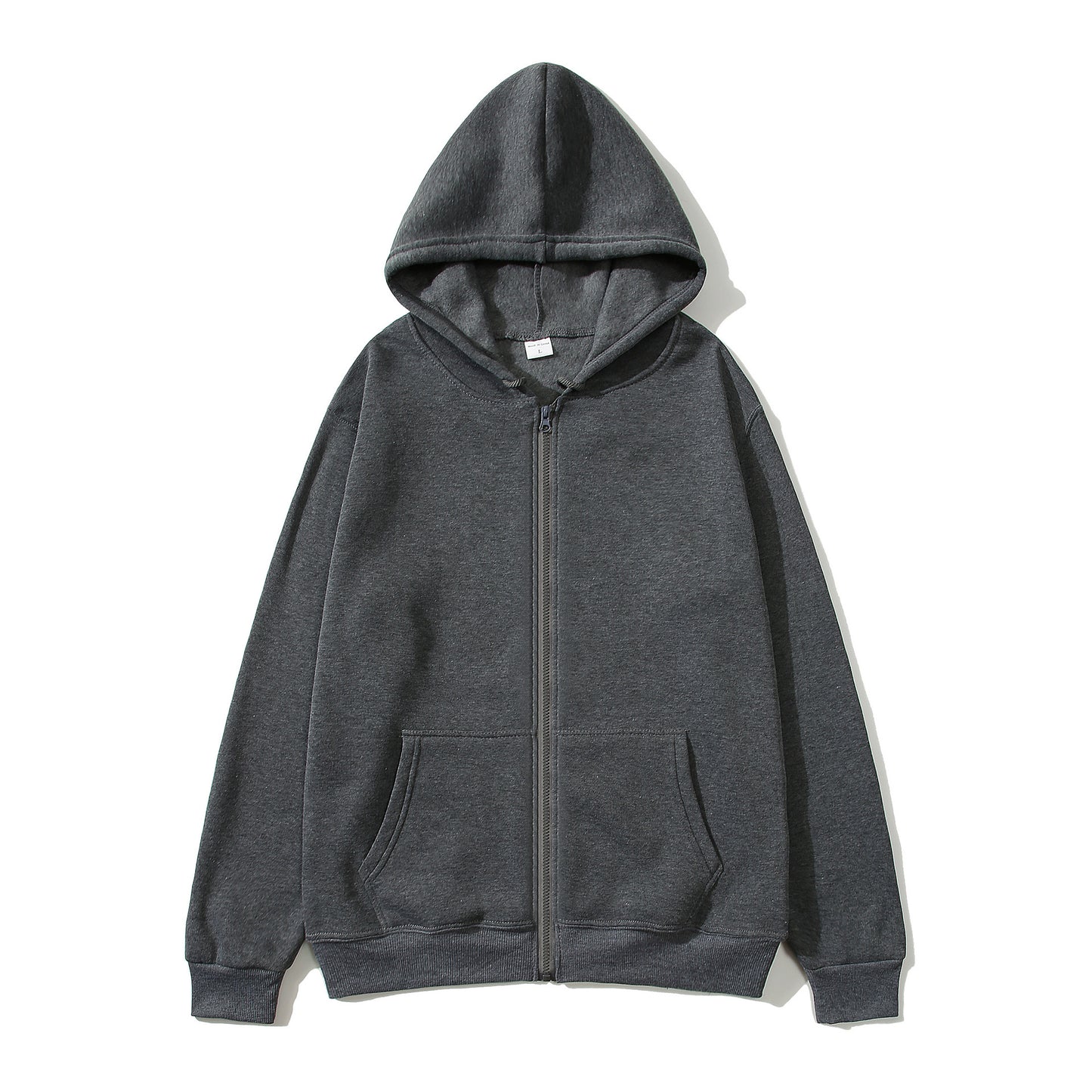 Zipper Cardigan Hoodie For Both Men And Women