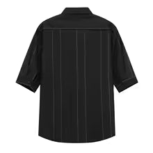 black and white clean shirt